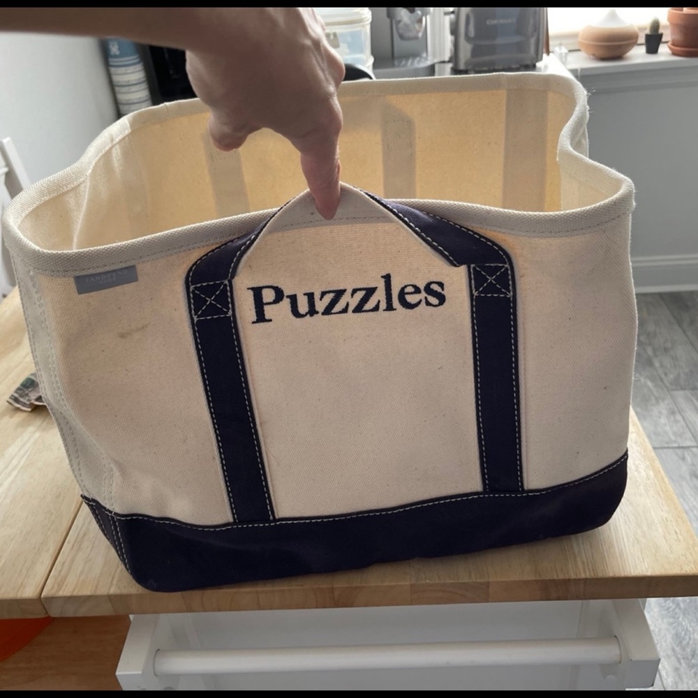 Lands End Canvas tote